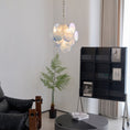 Load image into Gallery viewer, Blue Vistosi Disc Chandelier