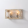 Bild in Galerie-Betrachter laden, Boho Rustic Cube Sconce