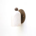 Load image into Gallery viewer, Bombelles Alabaster Wall Lamp