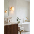 Bild in Galerie-Betrachter laden, Bombelles Alabaster Wall Lamp
