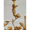 Load image into Gallery viewer, Borgia Brass Chandelier