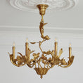 Load image into Gallery viewer, Borgia Brass Chandelier
