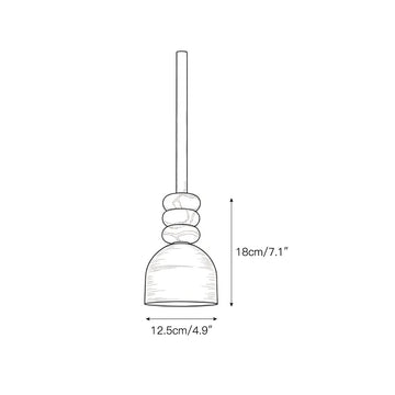 Boston Pendant Lamp – detail 3 — Dimension drawings 1