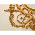 Load image into Gallery viewer, Brass Carved Mirror Wall Lamp