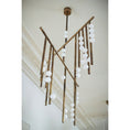 Load image into Gallery viewer, Brass Drop System Chandelier