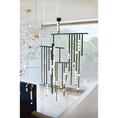 Load image into Gallery viewer, Brass Drop System Chandelier