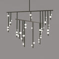 Load image into Gallery viewer, Brass Drop System Chandelier