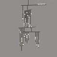 Load image into Gallery viewer, Brass Drop System Chandelier