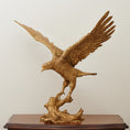 Load image into Gallery viewer, Brass Eagle Sculpture