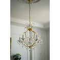 Load image into Gallery viewer, Brass Scrolls Chandelier