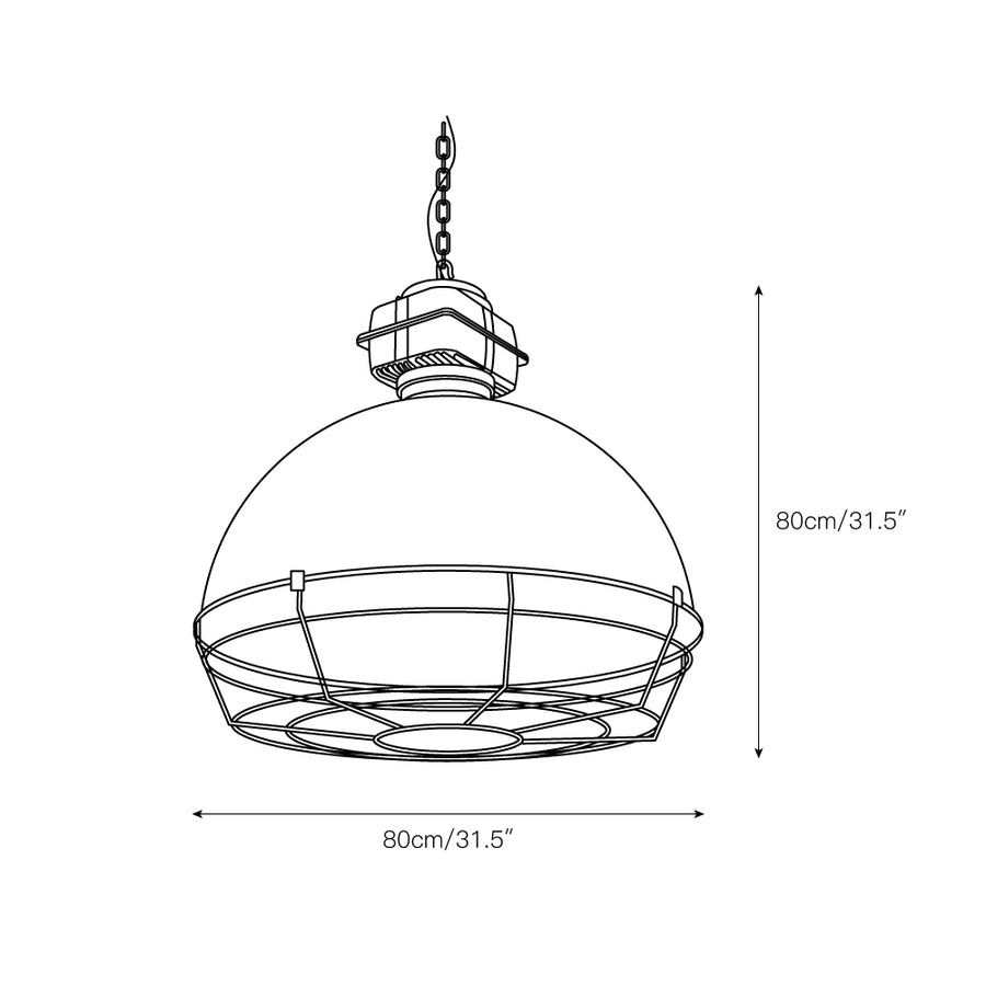 Brilliant Anouk Pendant Light – detail 8 — Dimension drawings 5