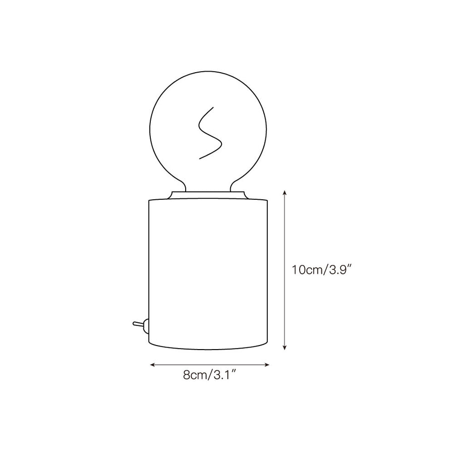 Bristol Table Lamp – detail 3 — Dimension drawings 1