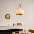 Load image into Gallery viewer, Broche Drum Pendant Lamp