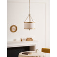 Load image into Gallery viewer, Broche Drum Pendant Lamp