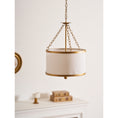 Load image into Gallery viewer, Broche Drum Pendant Lamp