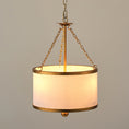 Load image into Gallery viewer, Broche Drum Pendant Lamp