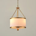 Load image into Gallery viewer, Broche Drum Pendant Lamp
