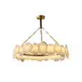 Load image into Gallery viewer, Burton Marble Round Chandelier