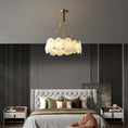 Load image into Gallery viewer, Burton Marble Round Chandelier