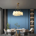 Load image into Gallery viewer, Burton Marble Round Chandelier