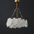 Load image into Gallery viewer, Burton Marble Round Chandelier