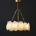 Load image into Gallery viewer, Burton Marble Round Chandelier
