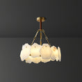 Load image into Gallery viewer, Burton Marble Round Chandelier