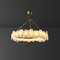 Load image into Gallery viewer, Burton Marble Round Chandelier