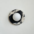 Load image into Gallery viewer, Orli Black Marble Sconce