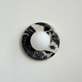 Load image into Gallery viewer, Orli Black Marble Sconce