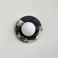 Load image into Gallery viewer, Orli Black Marble Sconce
