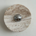 Load image into Gallery viewer, Calacatta Round Marble Wall Sconce