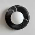Load image into Gallery viewer, Orli Black Marble Sconce