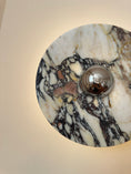 Load image into Gallery viewer, Calacatta Round Marble Sconce