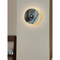 Load image into Gallery viewer, Calacatta Round Marble Sconce