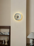 Load image into Gallery viewer, Calacatta Round Marble Sconce