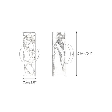 Calla Wall Lamp – detail 3 — Dimension drawings 1