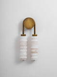 Load image into Gallery viewer, Payson Double Alabaster Wall Lamp