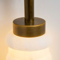 Load image into Gallery viewer, Payson Double Alabaster Wall Lamp