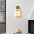 Load image into Gallery viewer, Payson Double Alabaster Wall Lamp