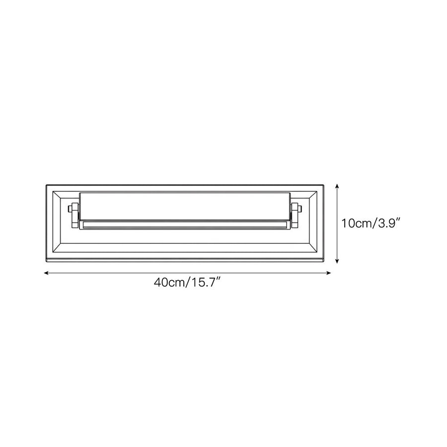 Callahan Brass Wall Sconce – detail 3 — Dimension drawings 1