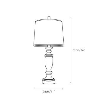 Callimont Table Lamp – detail 3 — Dimension drawings 1