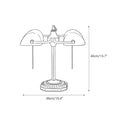 Charger l'image dans la visionneuse de la galerie, Cambridge Twin Library Table Lamp