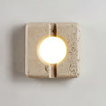 Load image into Gallery viewer, Camera Travertine Wall Lamp