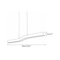 Load image into Gallery viewer, Camur Brass Linear Chandelier