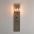 Load image into Gallery viewer, Candle 3-Light Mirrored Sconce