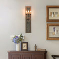 Load image into Gallery viewer, Candle 3-Light Mirrored Sconce