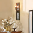 Load image into Gallery viewer, Candle 3-Light Mirrored Sconce