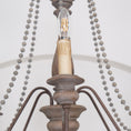Load image into Gallery viewer, Candle Style Beaded Chandelier