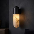 Load image into Gallery viewer, Capsule Alabaster Wall Lamp